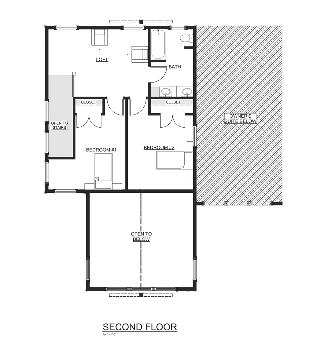 The Bluejay Log Home Plan - Log Home Kit