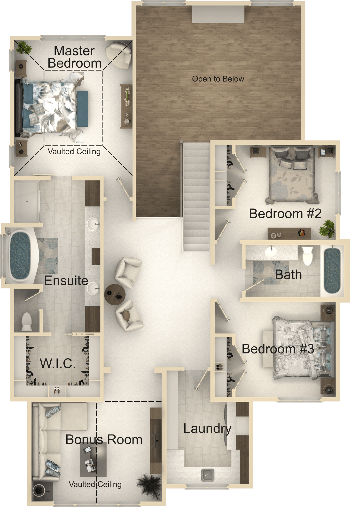 The Blue Lagoon House Kit (3 bed 2.5 bath)