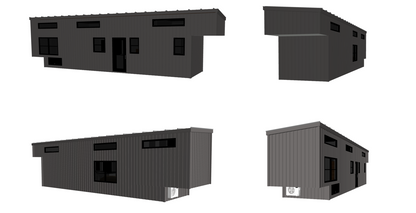 The Blazer Tiny Home/ Park Model RV