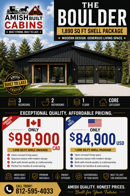 The Boulder Barndominium Kit