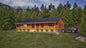 The Campfire Rancher Amish Built Modular Cabin (3 bed 2 bath)