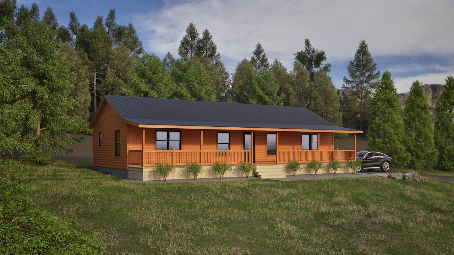 The Campfire Rancher (3 bed 2 bath)