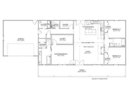 Cedarwood Ranch Affordable House Kit