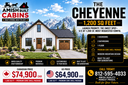 The Cheyenne Barndominium Kit