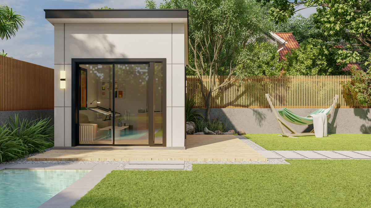 The Ocean Pearl Steel House Kit