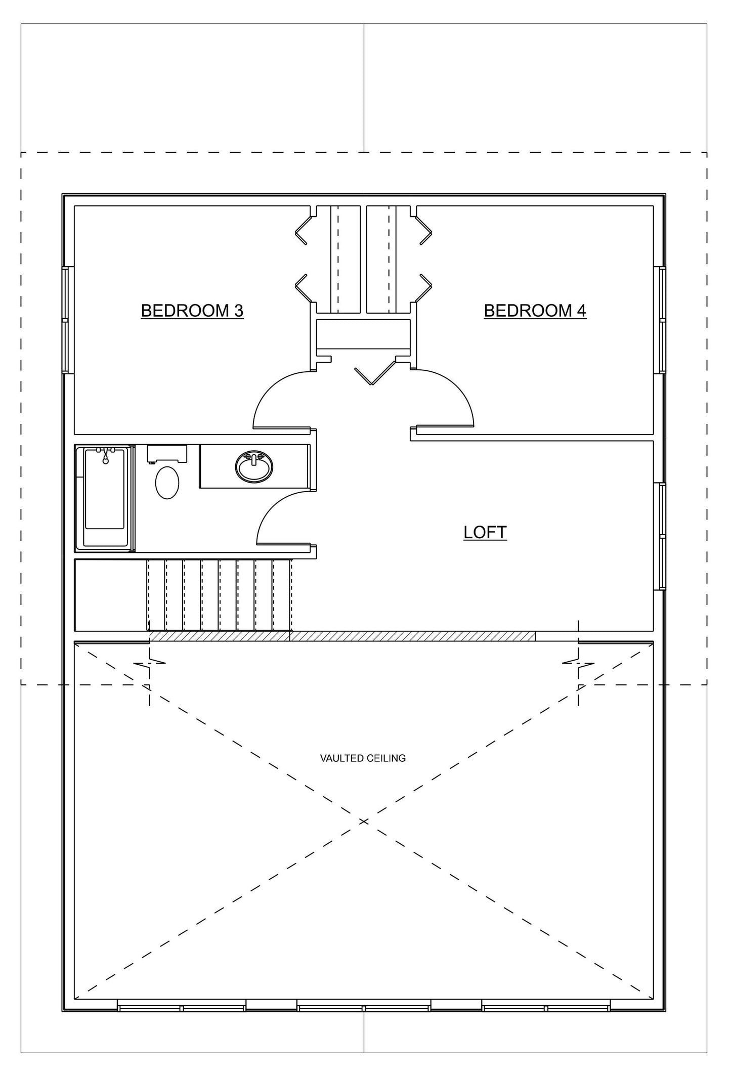 Copper Creek Cottage House Kit (4 bed 2.5 bath)