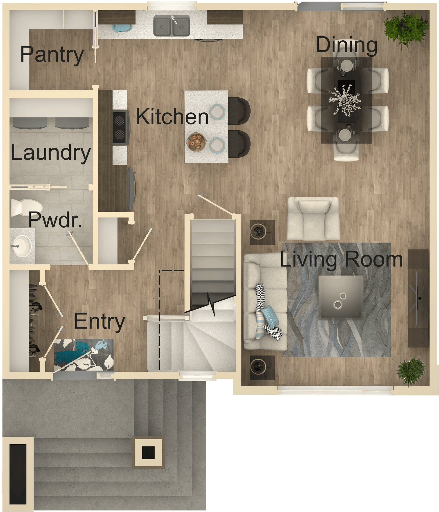 Crystal Lake House Kit (3 bed 2.5 bath)