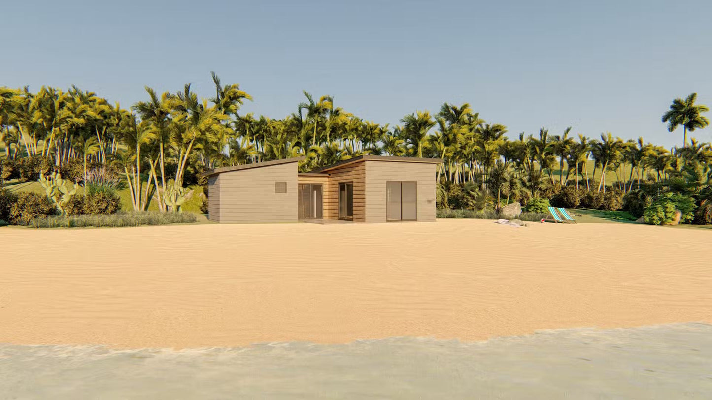 The Poseidon Steel House Kit