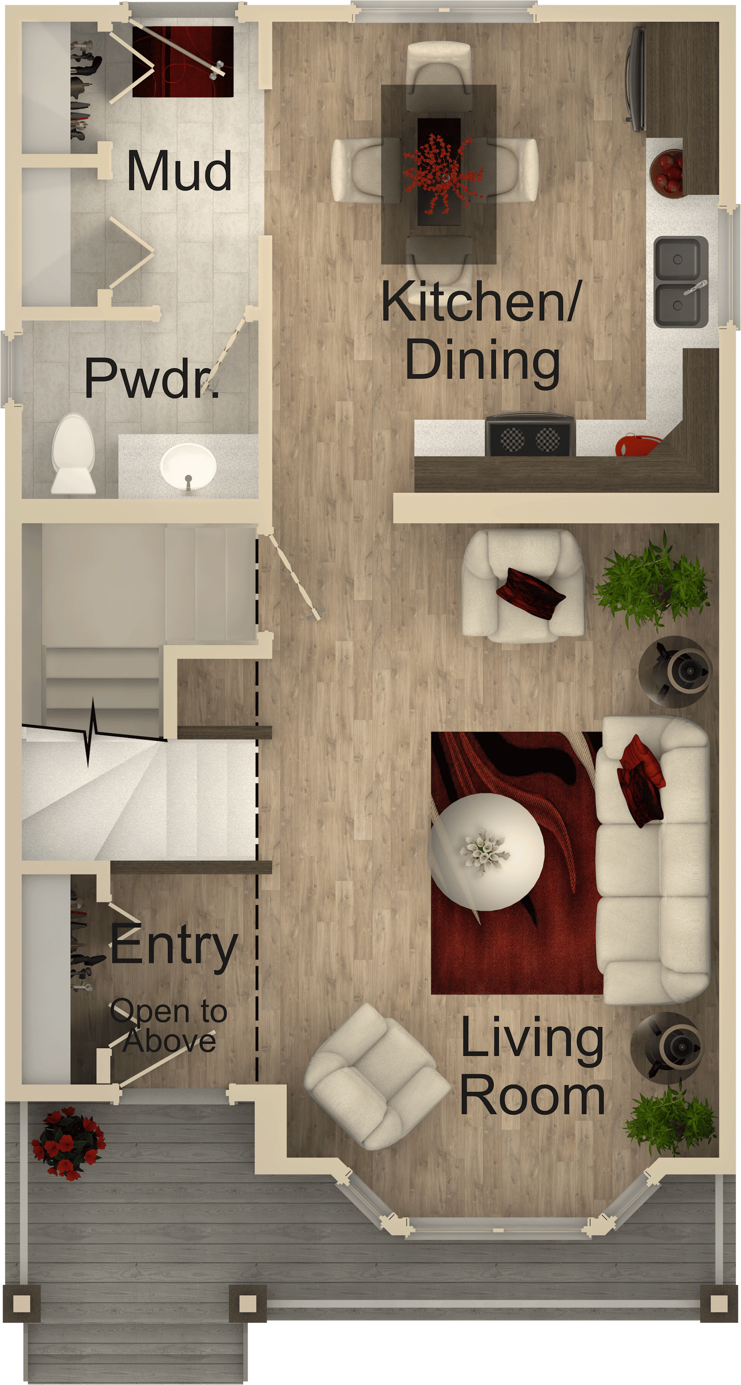 Savannah Square House Kit (3 bed 1.5 bath)