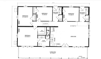 The BIGGER Family Homesteader Cabin (4 bed 2 bath)