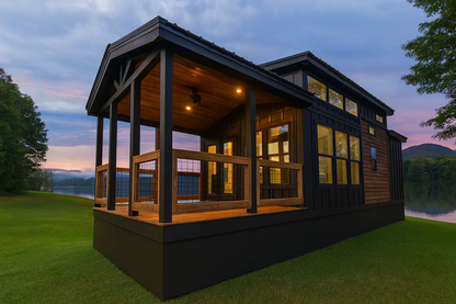The Driftwood Loft – Modern Park Model with Loft & Bunk Room
