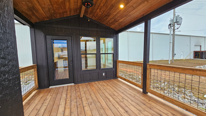 The Driftwood Loft – Modern Park Model with Loft & Bunk Room