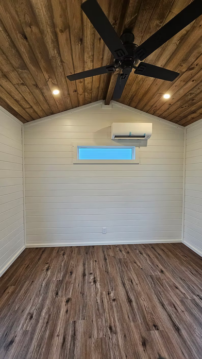 The Driftwood Loft – Modern Park Model with Loft & Bunk Room