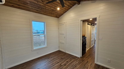 The Driftwood Loft – Modern Park Model with Loft & Bunk Room