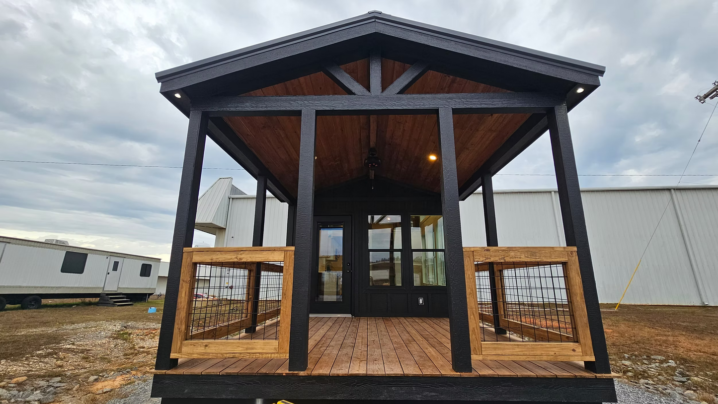 The Driftwood Loft – Modern Park Model with Loft & Bunk Room