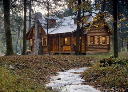 The Dreamy Fields Cabin – Luxury Log Home Kit