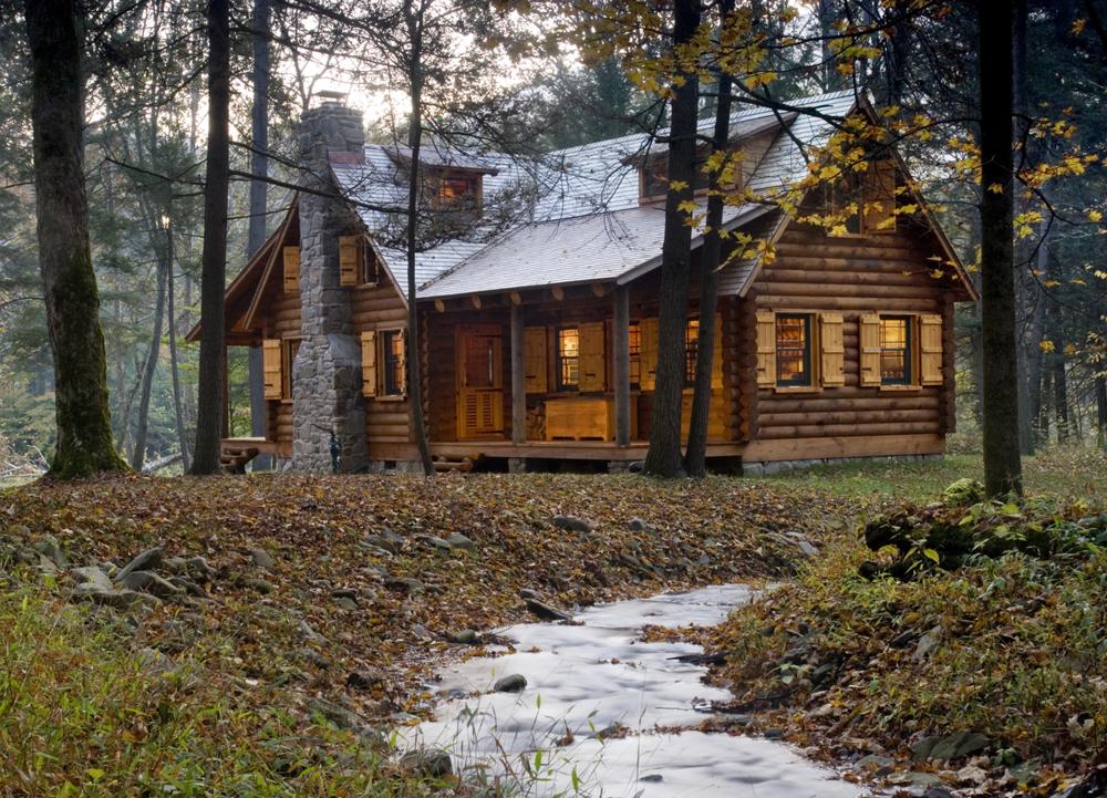The Dreamy Fields Cabin – Luxury Log Home Kit