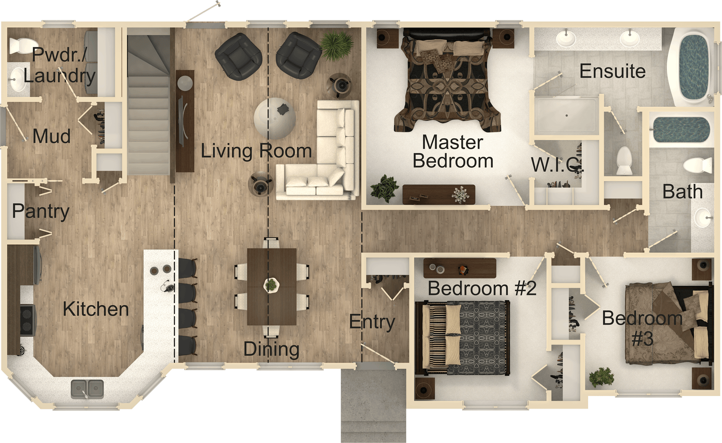 Driftwood Haven House Kit (3 bed 2.5 bath)