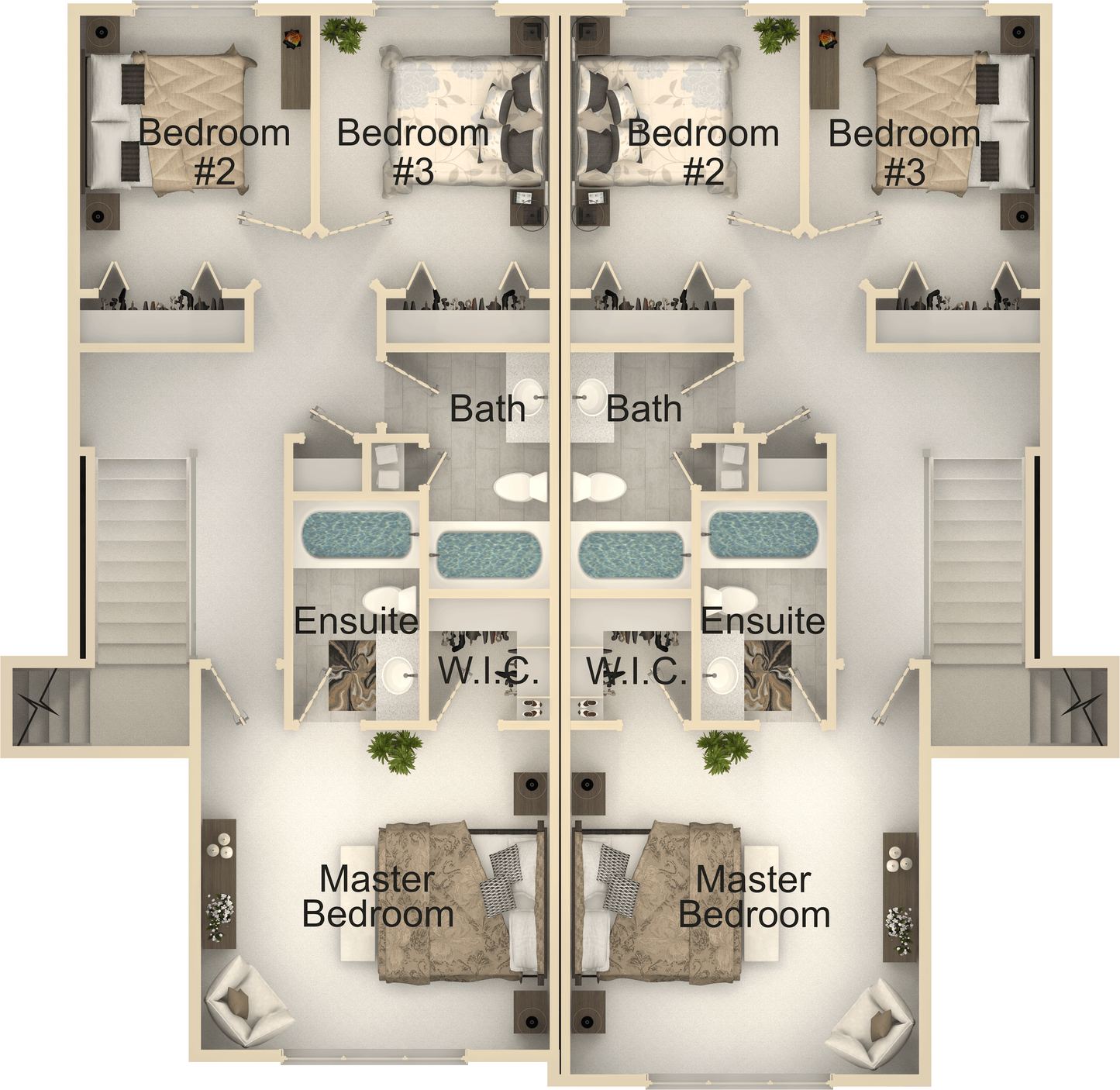 Dual Bliss Duplex House Kit - Duplex Home Kit