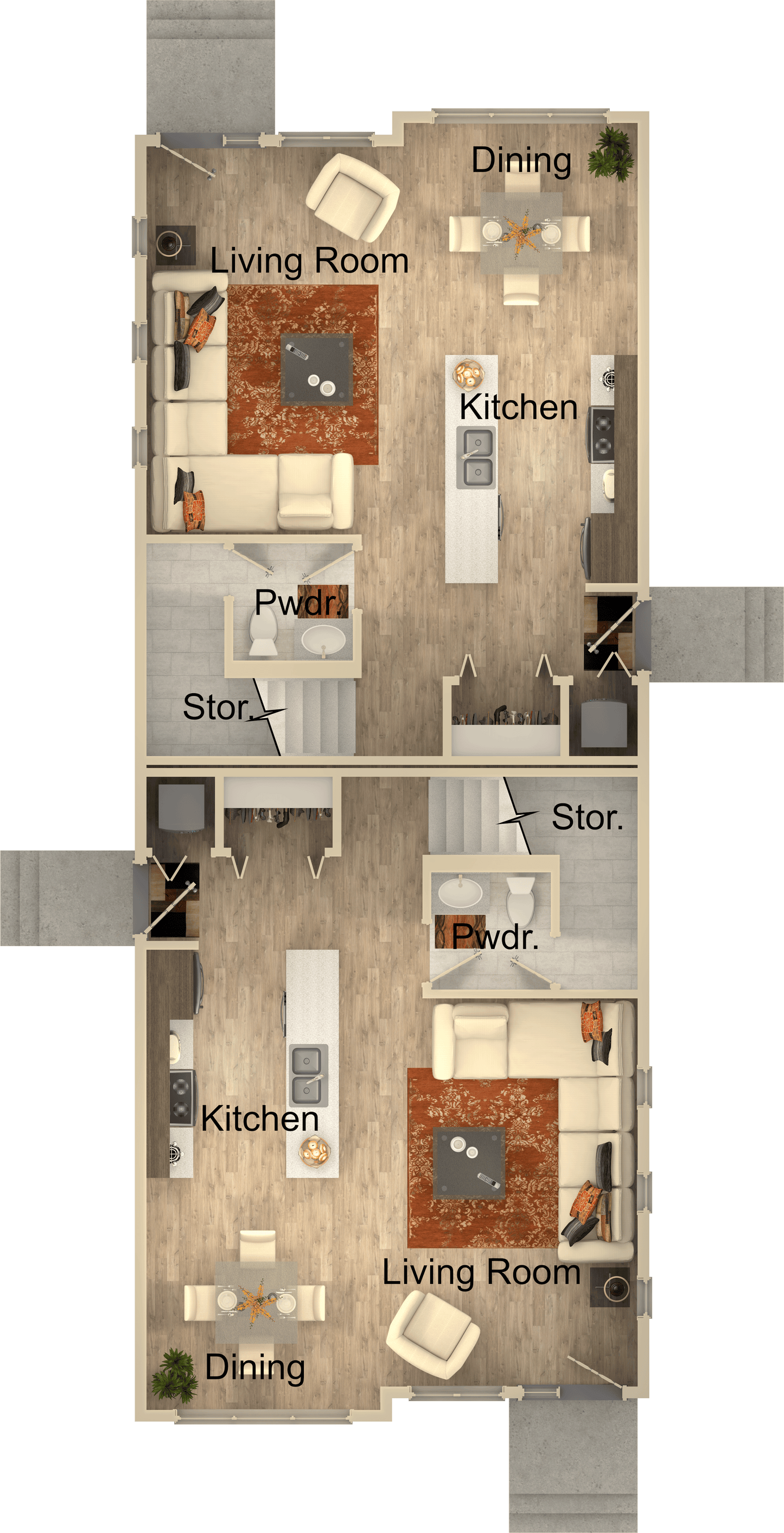 Duo Nest Duplex House Kit - Duplex Home Kit