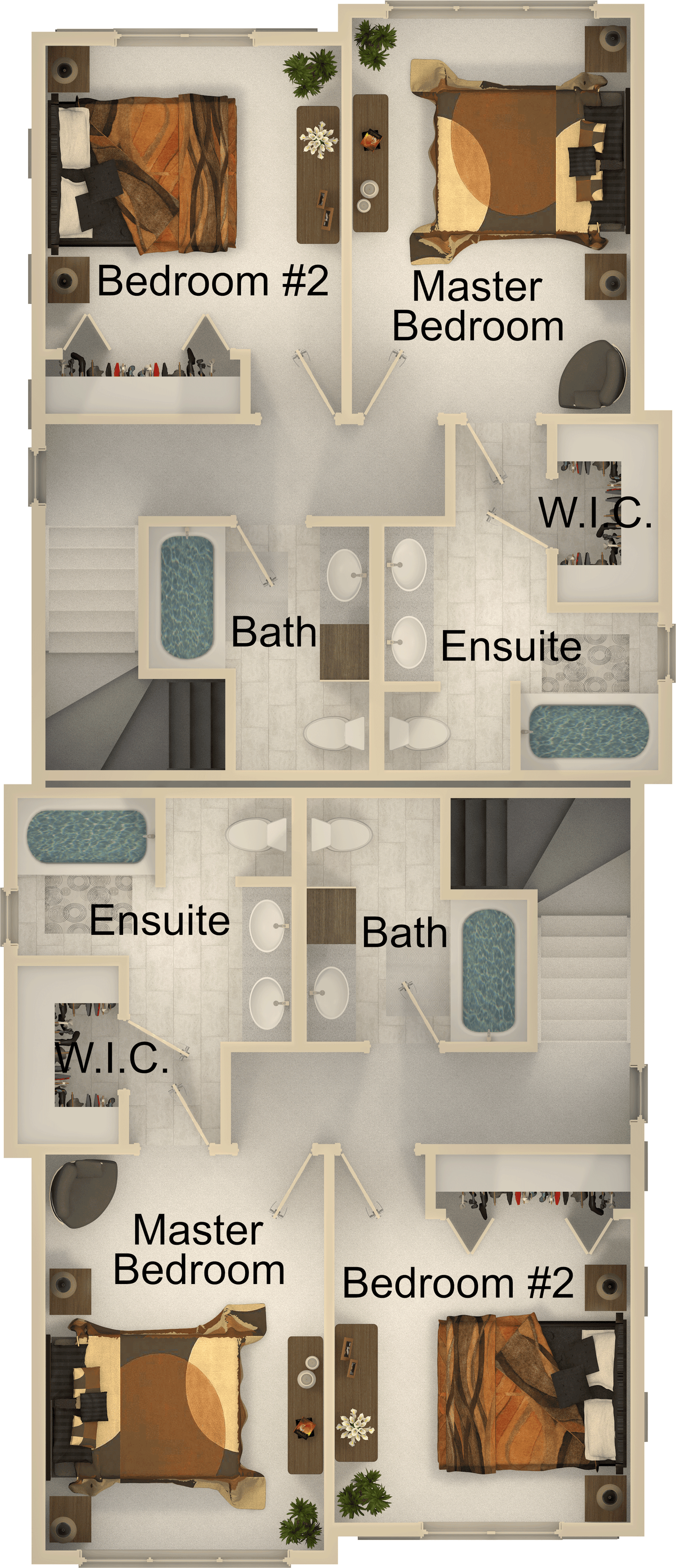 Duo Nest Duplex House Kit - Duplex Home Kit