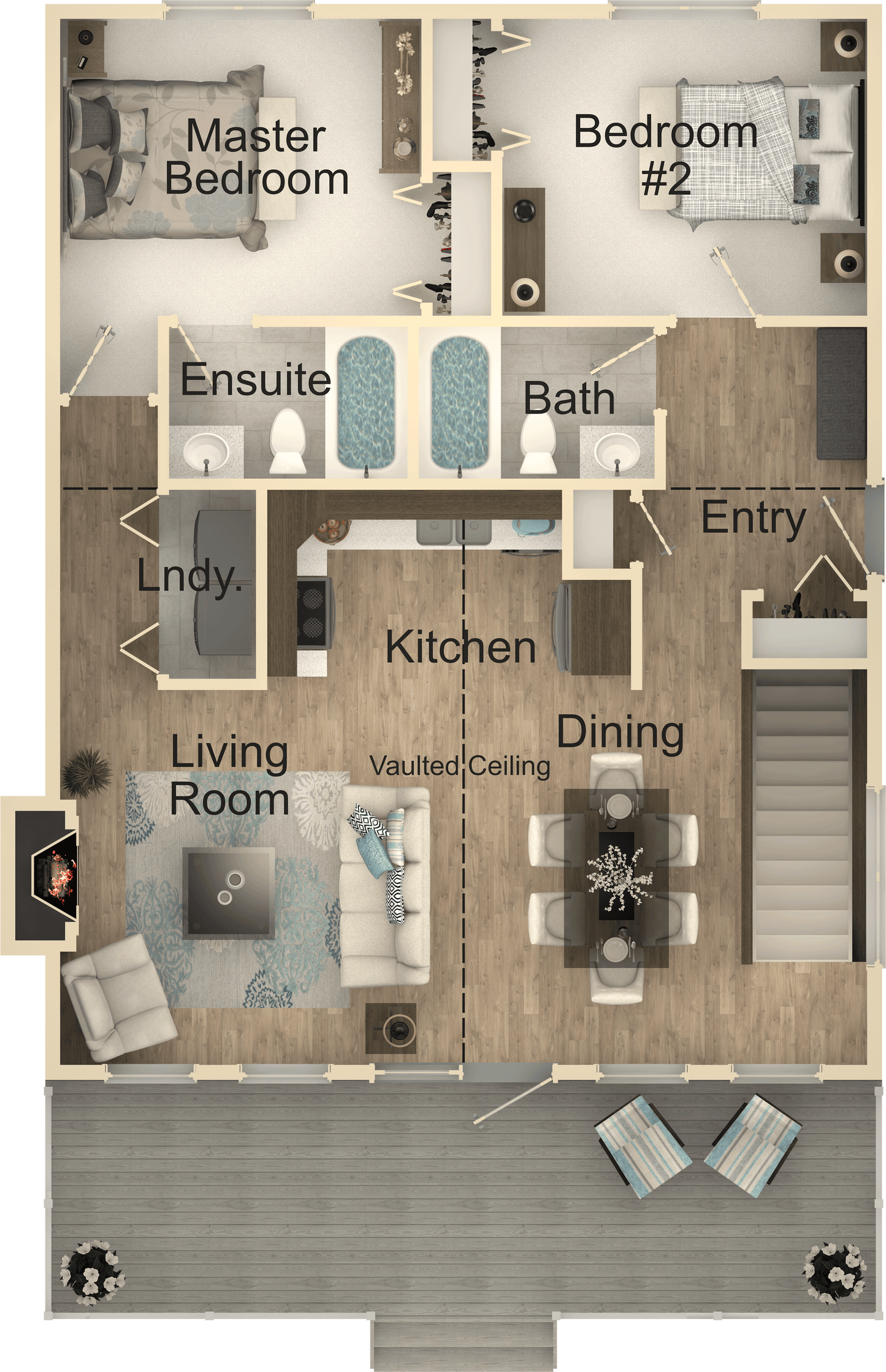 The Everglades House Kit (2 bed 2 bath)