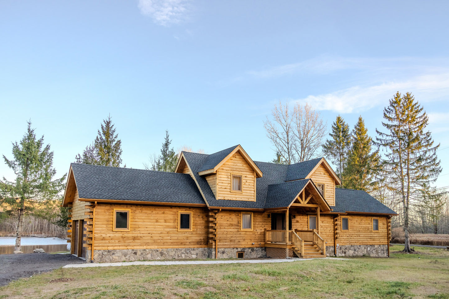 The Friar Tuck Cabin – Luxury Log Home Kit