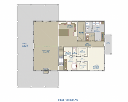 The White Beam Steel Barndo House Kit