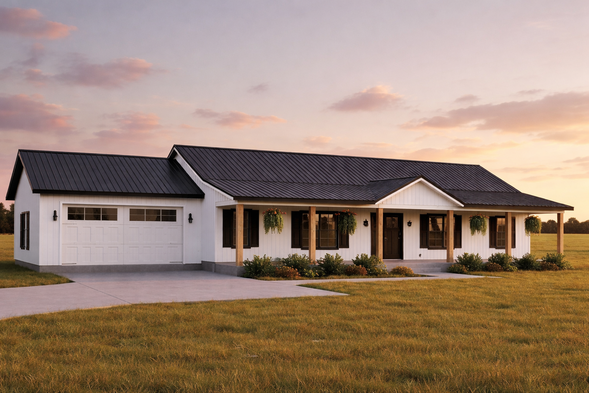 Cedarwood Ranch Affordable House Kit – Amish Built Cabins | Modular ...