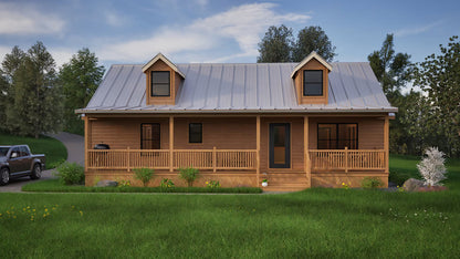 The Gatlinburg Cabin (Scroll down to see 2 sizes and prices for this series!)