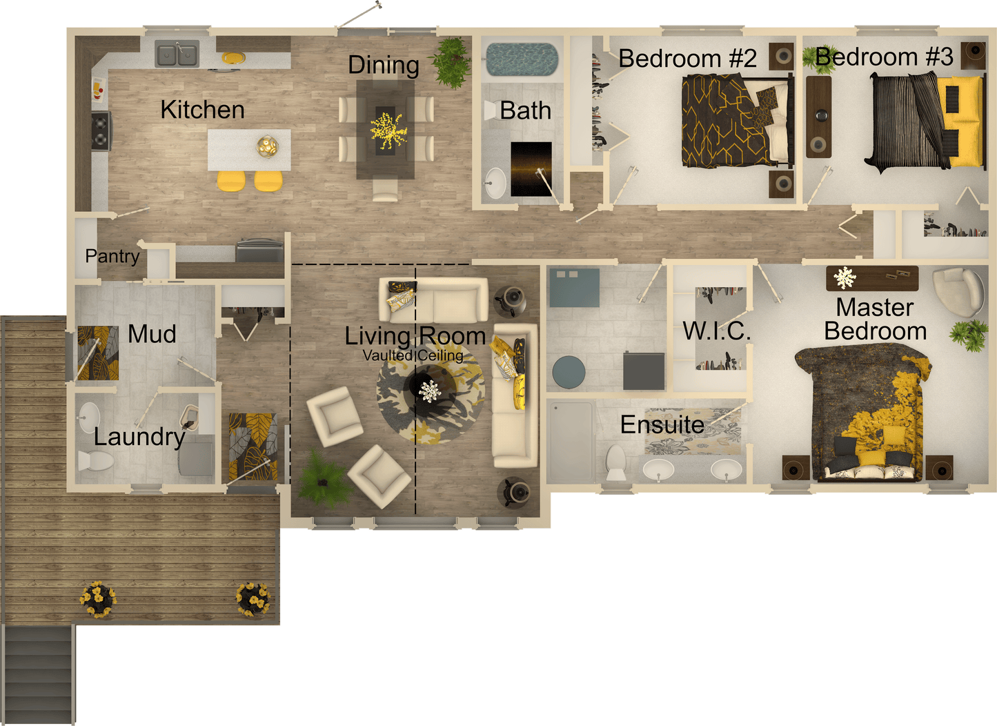 Hidden Springs House Kit (3 bed 2.5 bath)