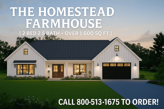The Homestead Farmhouse Metal House Kit