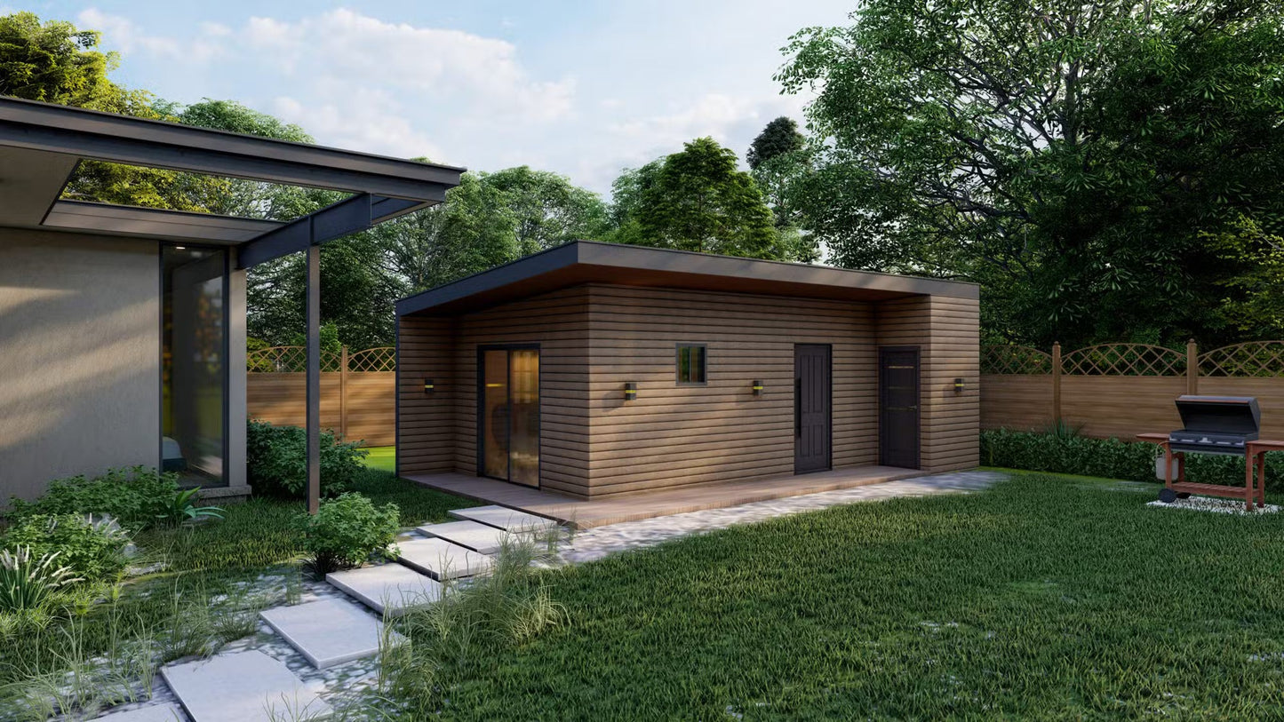 The Sea Glass Steel House Kit
