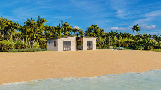 The Seaside Steel House Kit