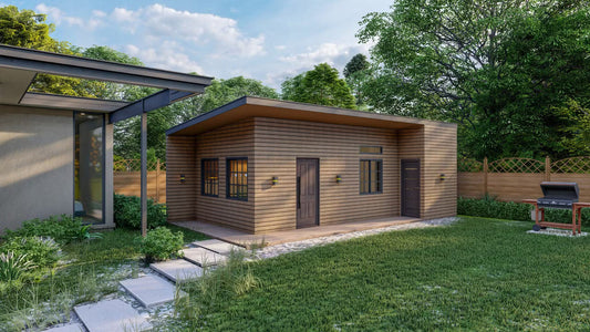The Driftwood Steel House Kit