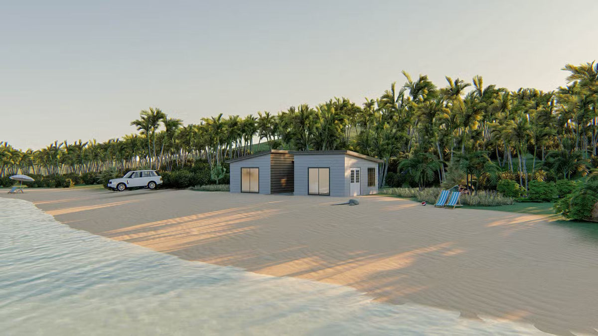 The Seaside Steel House Kit