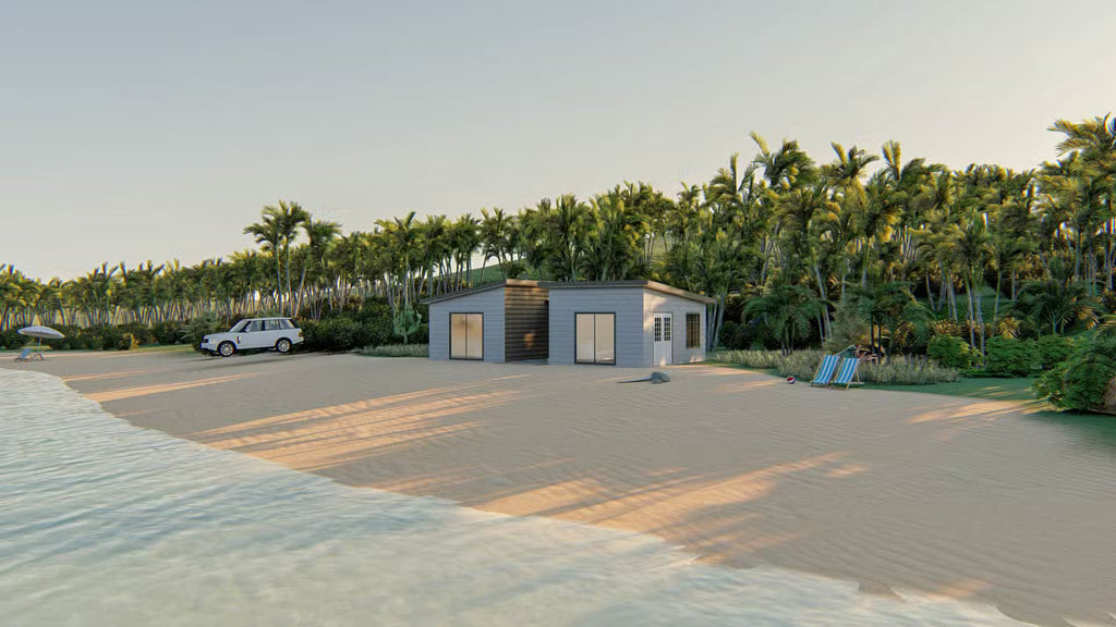 The Seaside Steel House Kit