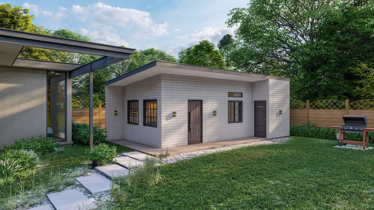The Driftwood Steel House Kit