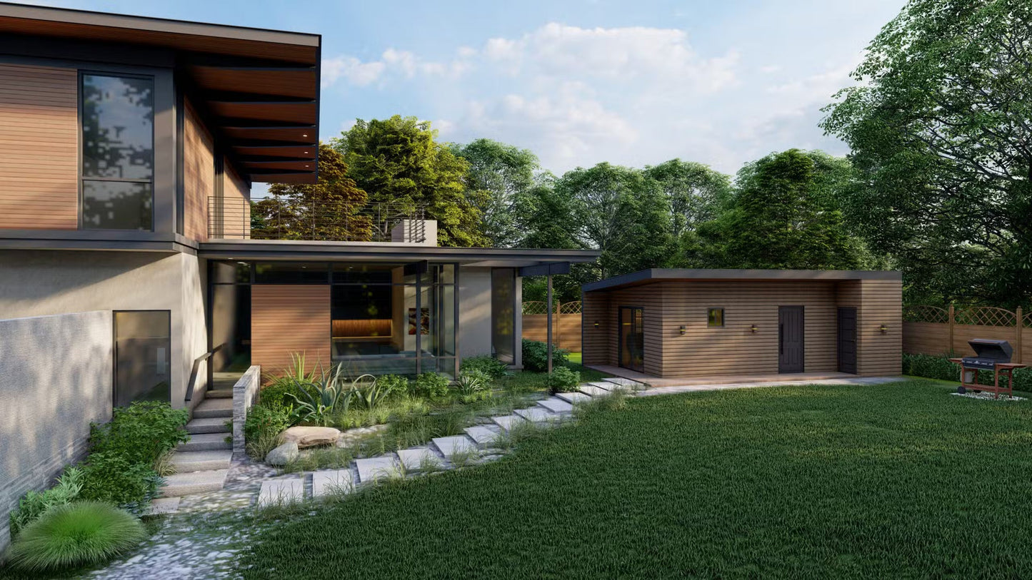 The Sea Glass Steel House Kit