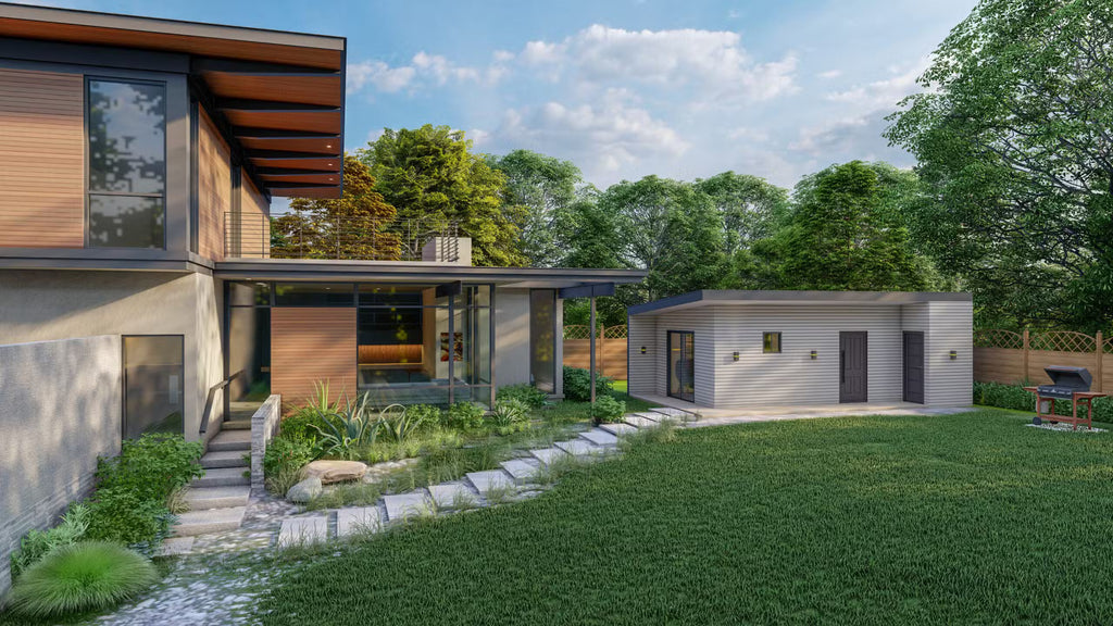The Sea Glass Steel House Kit