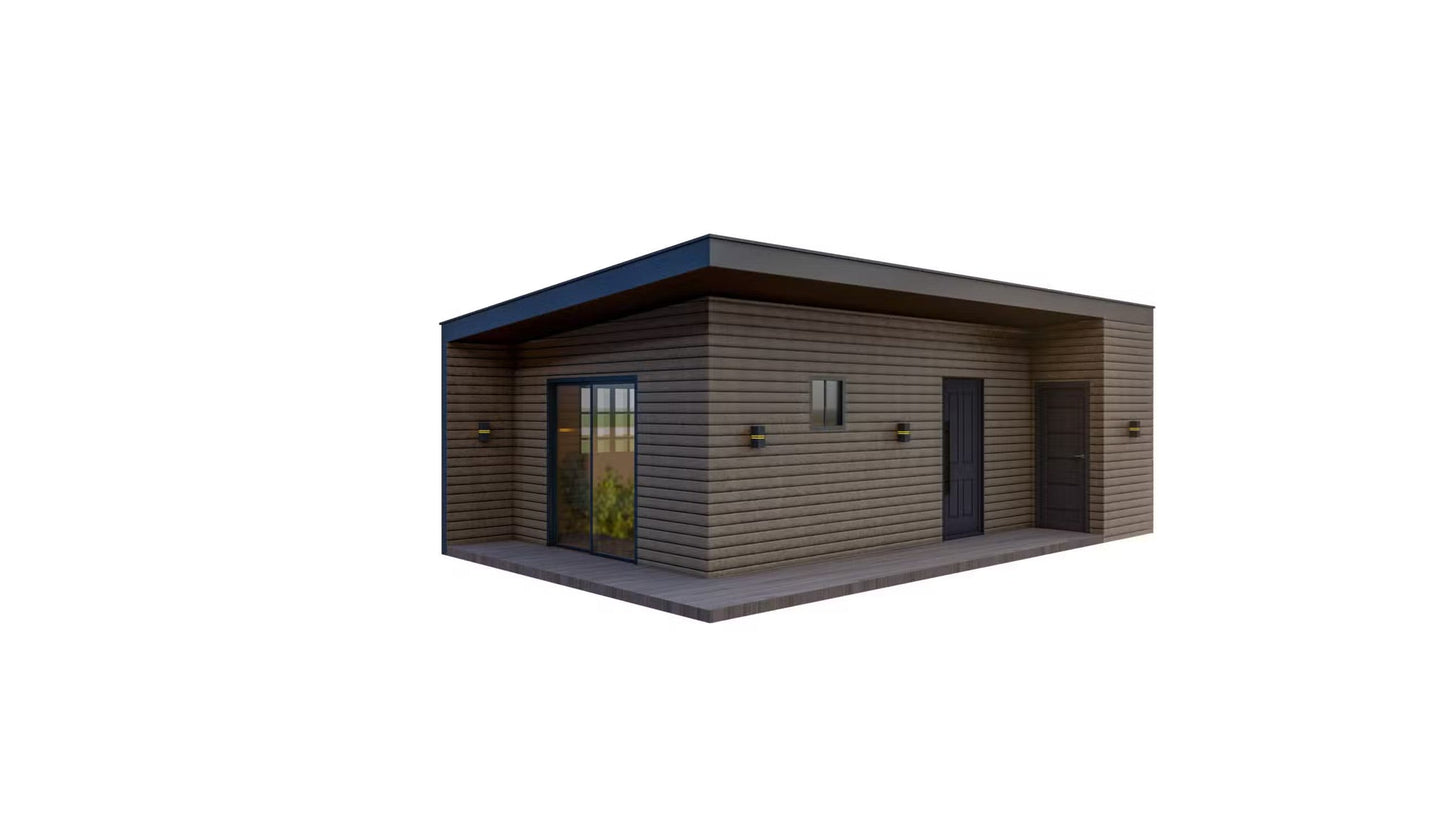 The Sea Glass Steel House Kit