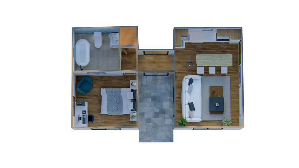 The Seaside Steel House Kit