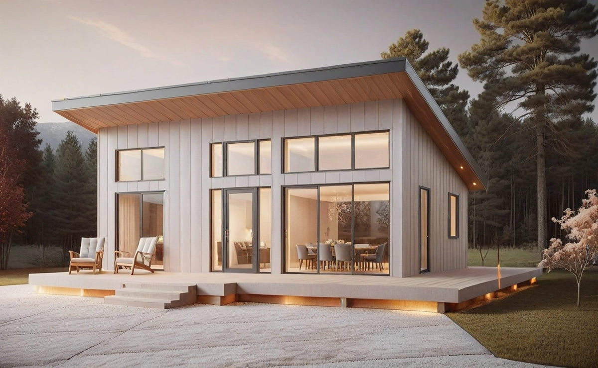 The Sand Dollar Steel House Kit