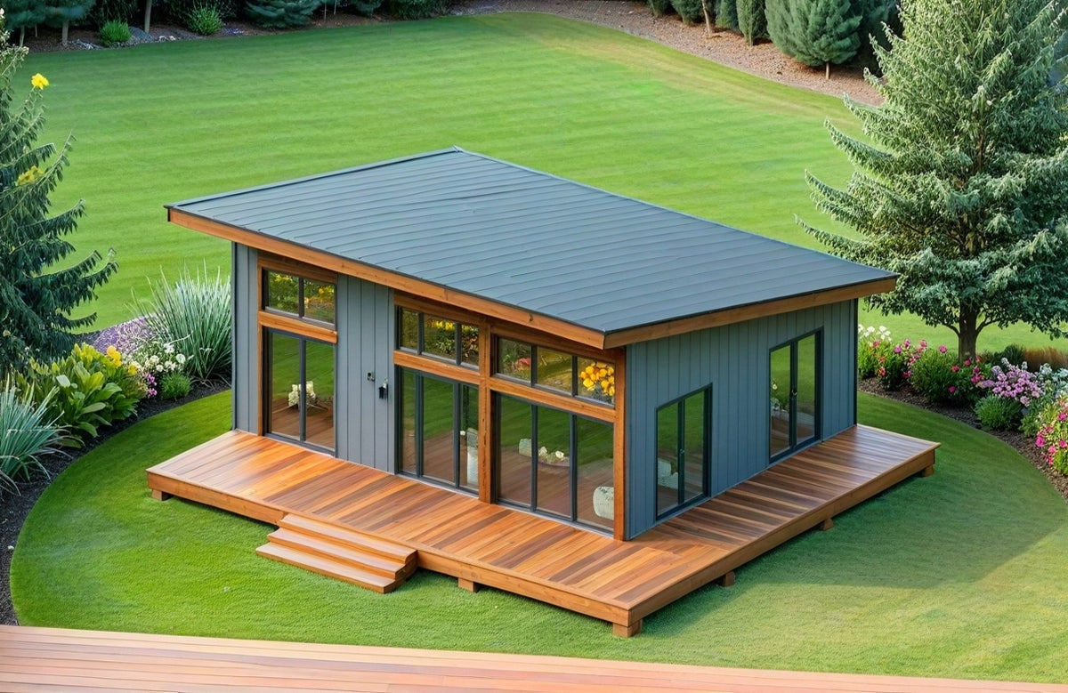 The Sand Dollar Steel House Kit