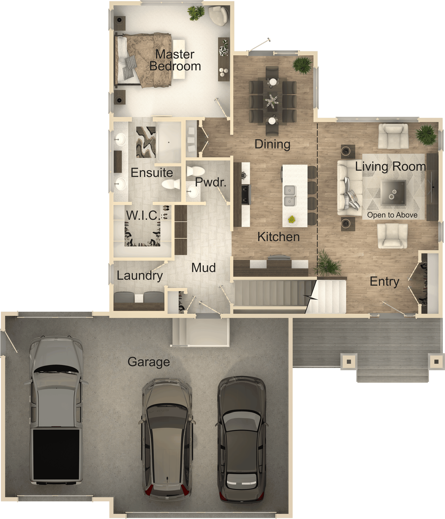 Island Oasis House Kit (4 bed 2.5 bath)