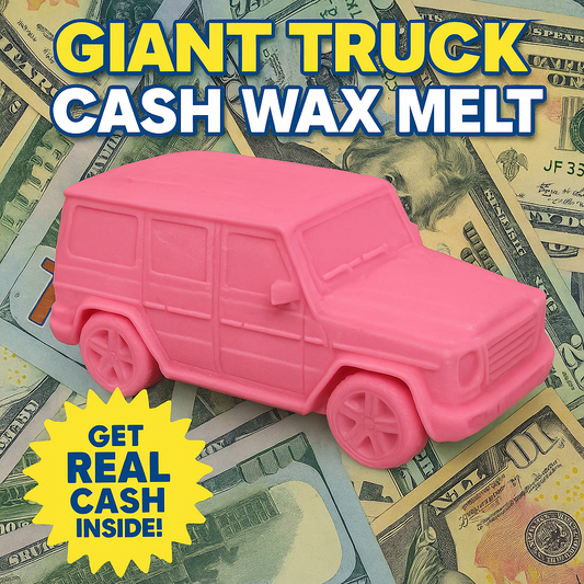 Giant Jeep Shaped Cash Wax Melt