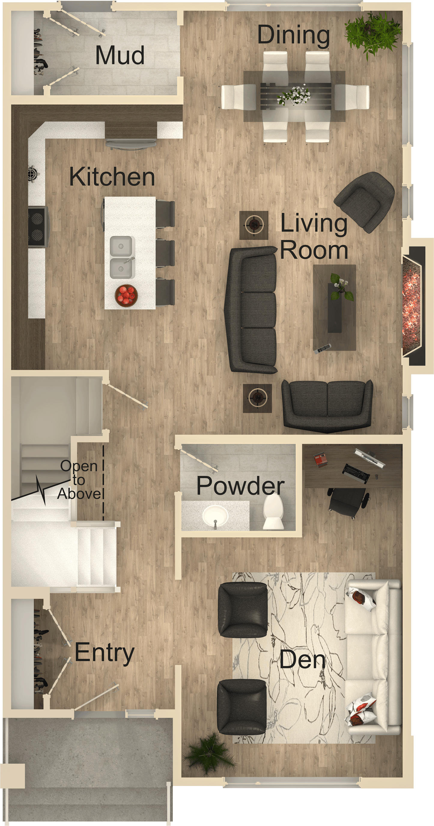 Kona Coast House Kit (3 bed 2.5 bath)