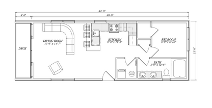The Lake Geneva Cabin (1 bed 1 bath)
