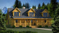 The Lake Huron Log Home Plan - Log Home Kit