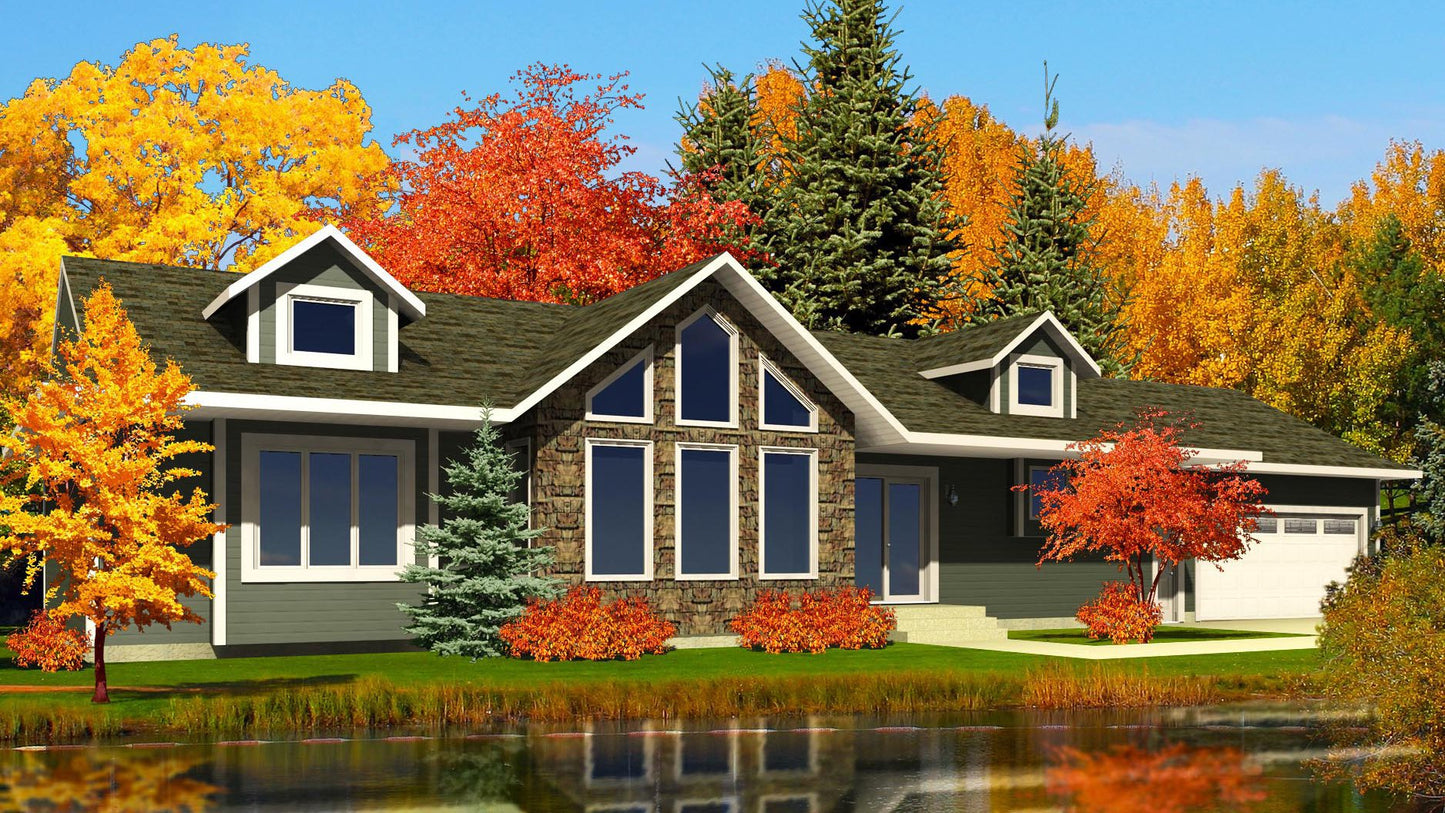 Lakeside Haven House Kit (3 bed 2.5 bath)